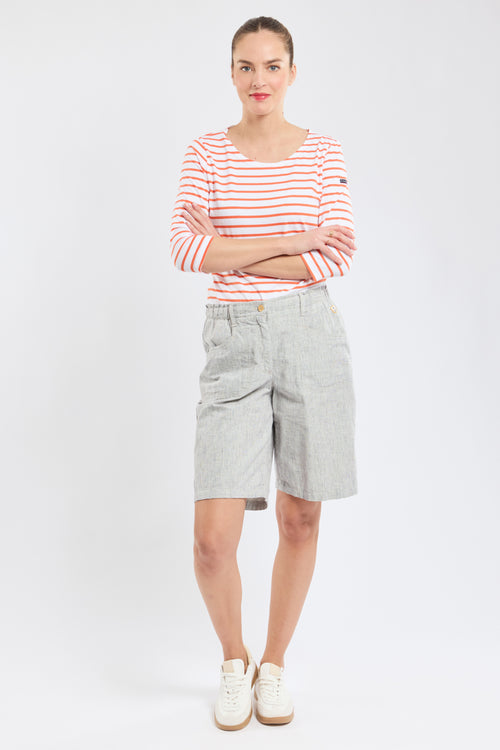 Marinière manches 3/4 - coton léger - Armor-lux - 3