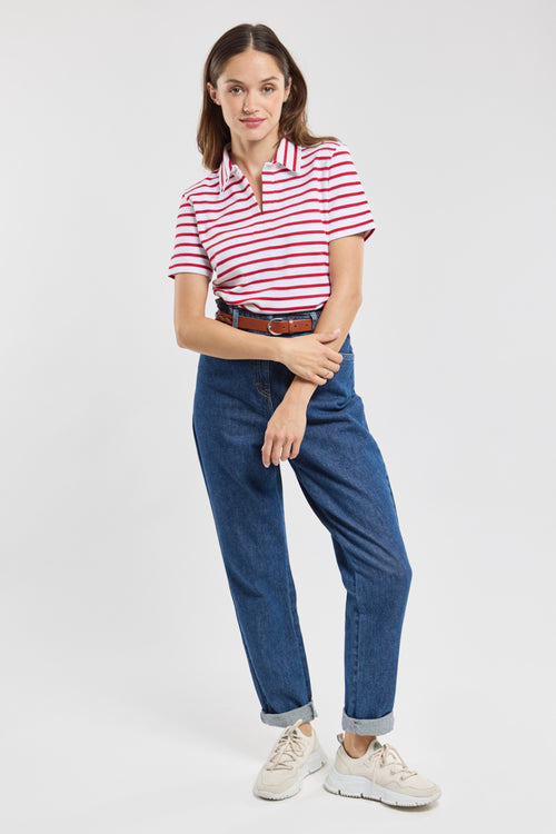 Striped polo-shirt - interlock cotton - Armor-lux - 3