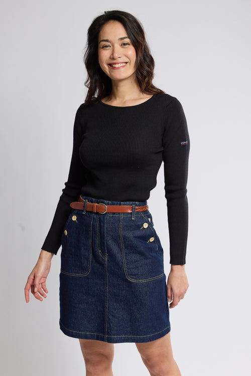 Pullover mit Rundhals „Liffré - aus Merinowolle - Armor-lux - 1