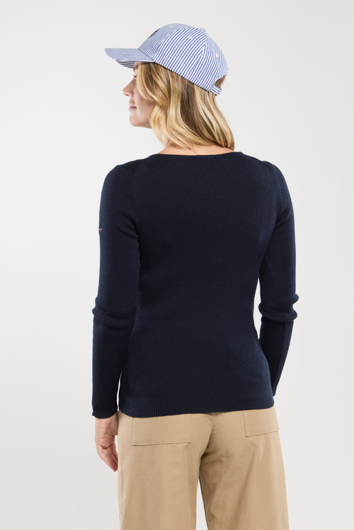 Pullover mit Rundhals „Liffré - aus Merinowolle - Armor-lux - 4