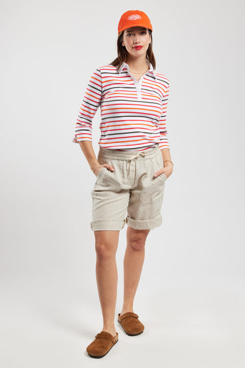 Striped 4-colour polo shirt - heavy cotton - Armor-lux - 3