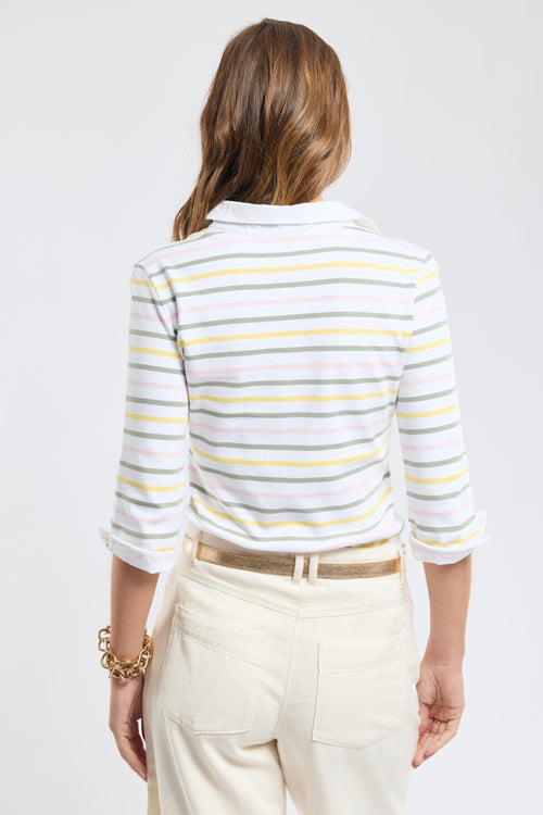 Striped 4-colour polo shirt - thick cotton - Armor-lux - 6