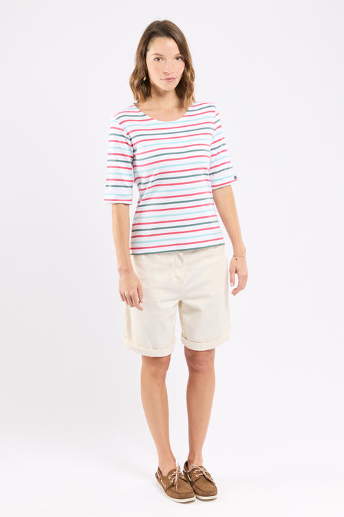 Marinière tricolore - coton épais - Armor-lux - 3