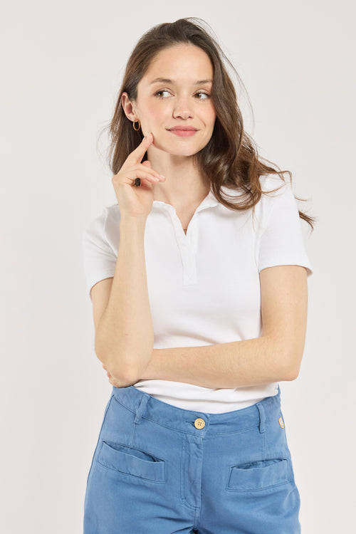 Polo Marine - coton peigné - Armor-lux - 1