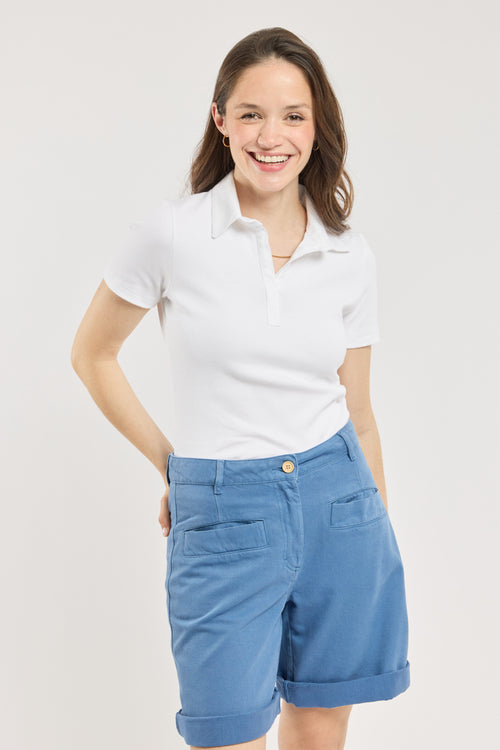 Polo Marine - coton peigné - Armor-lux - 4