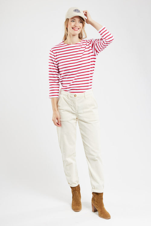 Breton striped shirt - rustic cotton - Armor-lux - 4