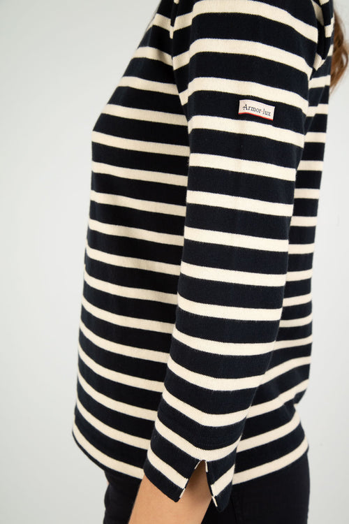 Breton striped shirt - rustic jersey fairtrade cotton - Armor-lux - 5