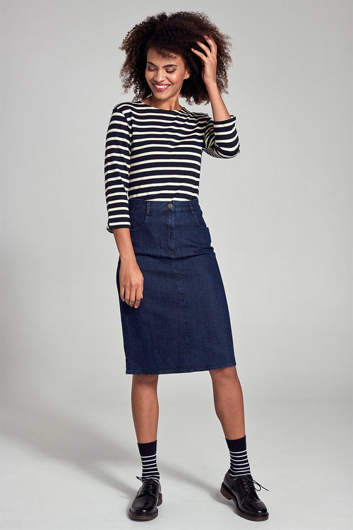Breton striped shirt - rustic jersey fairtrade cotton - Armor-lux - 3