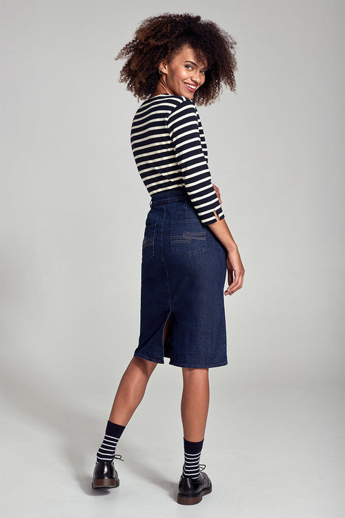 Breton striped shirt - rustic jersey fairtrade cotton - Armor-lux - 4
