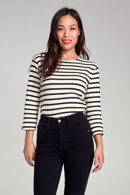 Shirt im Marine-Stil „Passerelle – aus Fairtrade-Baumwolle - Armor-lux - 3