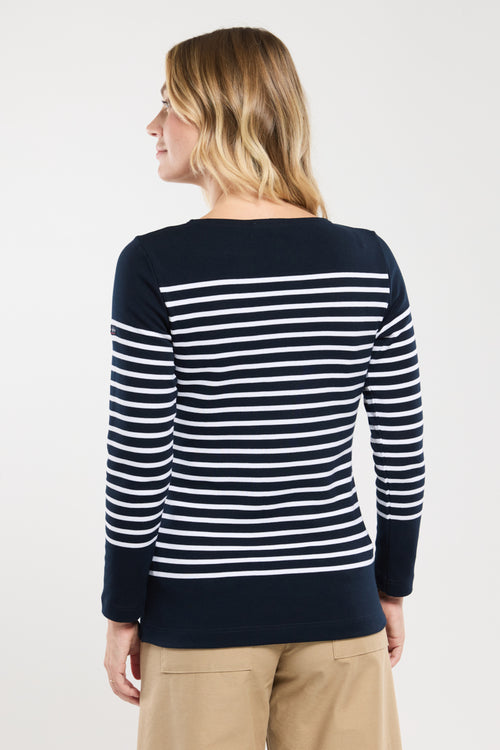 Amiral  Long-sleeve Breton striped shirt - Armor-lux - 4