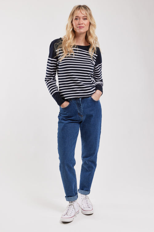 Amiral  Long-sleeve Breton striped shirt - Armor-lux - 3
