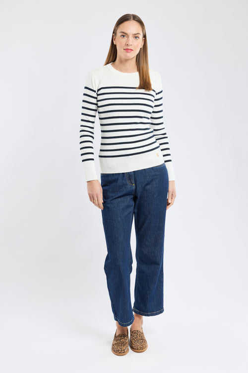 Pull marin rayé Groix - coton - Armor-lux - 3