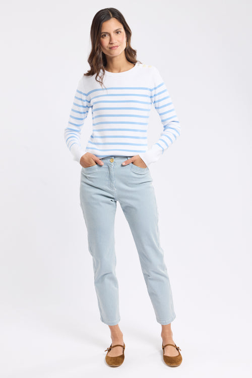 “Groix” striped sailor sweater - cotton - Armor-lux - 3