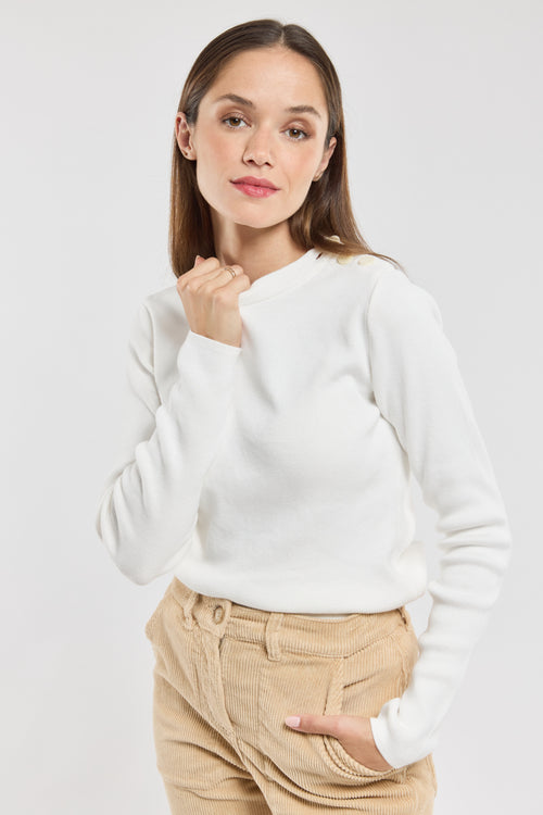 Pullover im Marine-Stil „Groix- aus Baumwolle - Armor-lux - 4