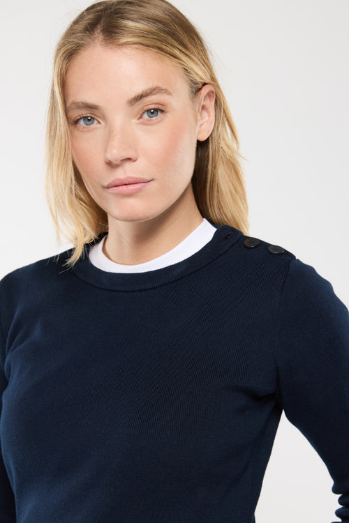 Pullover im Marine-Stil „Groix- aus Baumwolle - Armor-lux - 2