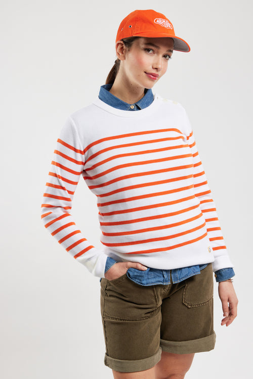 Pull marin rayé Groix - coton - Armor-lux - 3