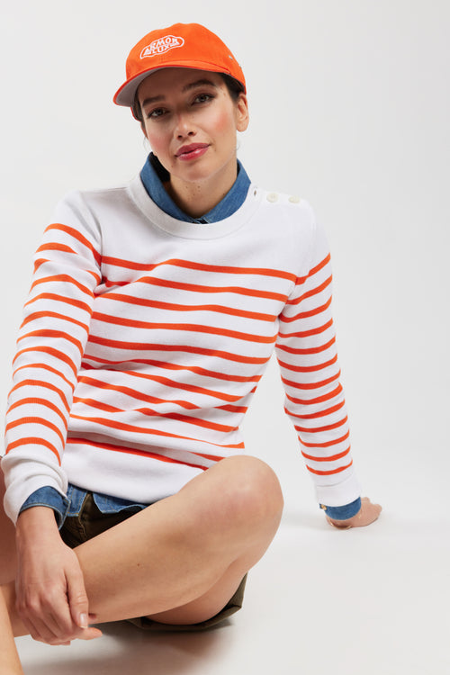 Pull marin rayé Groix - coton - Armor-lux - 2