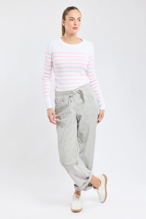 “Groix” nautical striped jumper – cotton - Armor-lux - 3