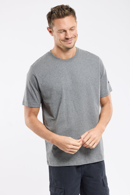 Einfarbiges T-Shirt – leichte Baumwolle - Armor-lux - 1