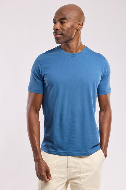 T-shirt uni - coton léger - Armor-lux - 1