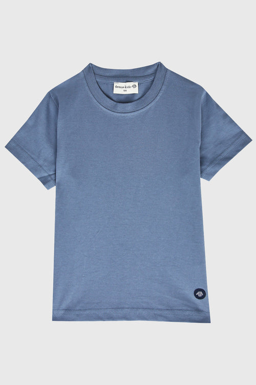 T-shirt uni KIDS - coton - Armor-lux - 1