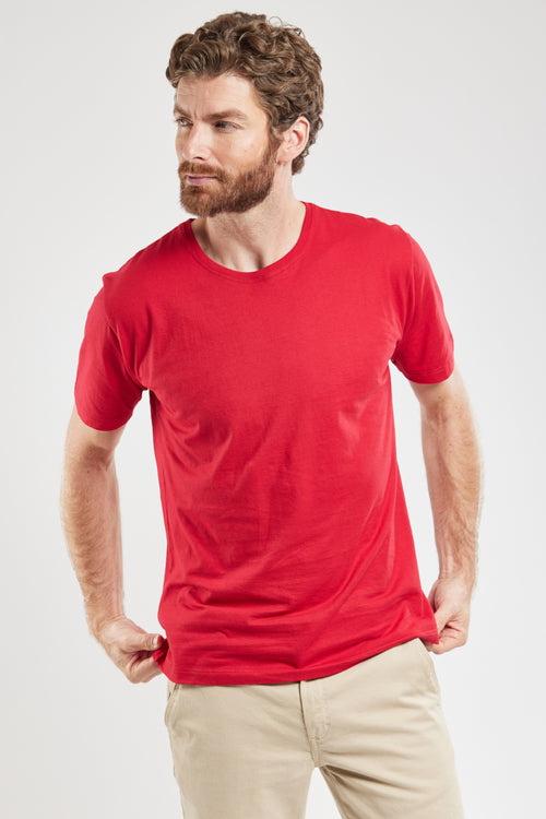 Einfarbiges T-Shirt – leichte Baumwolle - Armor-lux - 1