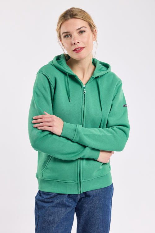 Mixed zip-up sweatshirt - cotton - Armor-lux - 1