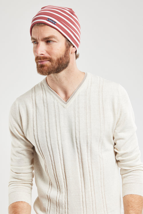 Bonnet rayé - coton épais - Armor-lux - 2