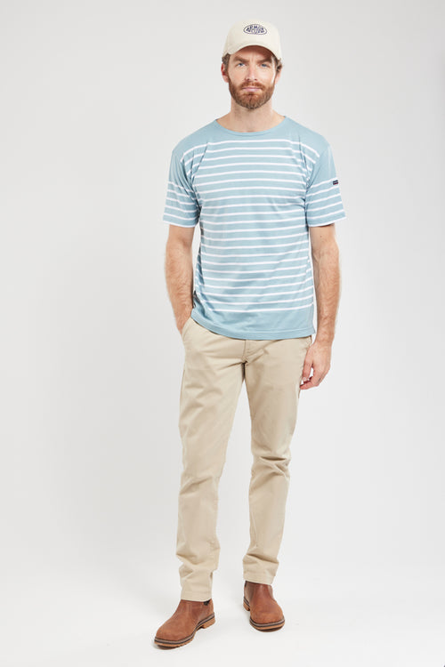 Short-sleeved Breton shirt - lightweight cotton - Armor-lux - 3