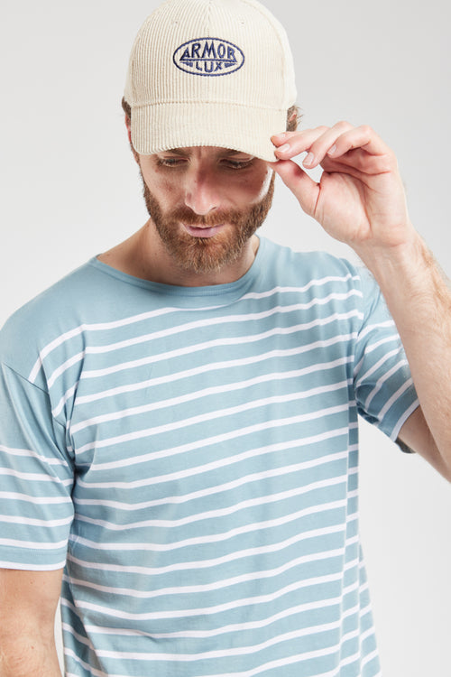 Short-sleeved Breton shirt - lightweight cotton - Armor-lux - 2
