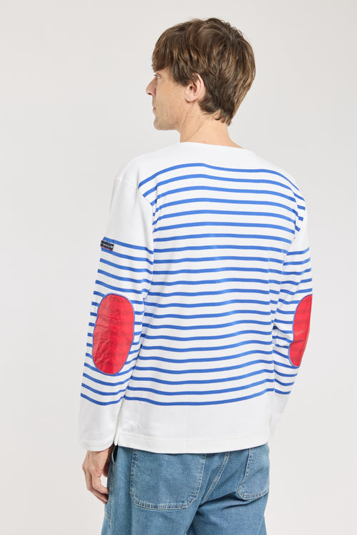Sailbags Breton shirt with elbow patches - thick cotton - Armor-lux - 4