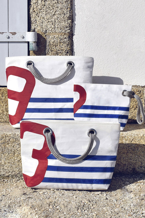 Sac à main Charlie - Armor Lux x 727 Sailbags - Grand Voile - Armor-lux - 3