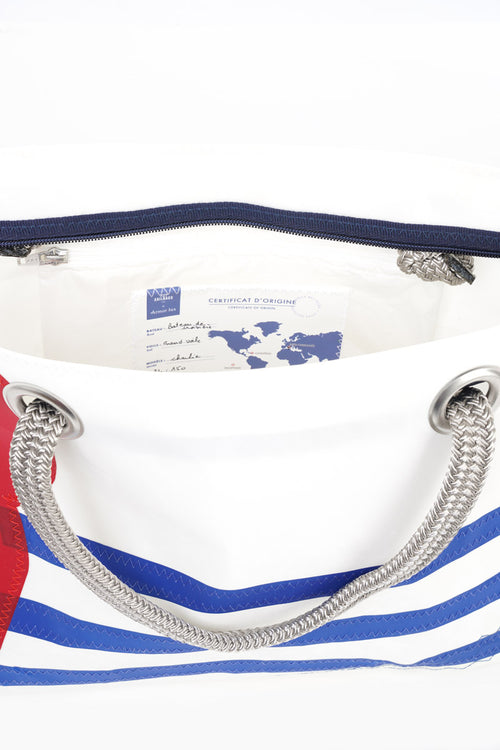 Sac à main Charlie - Armor Lux x 727 Sailbags - Grand Voile - Armor-lux - 4