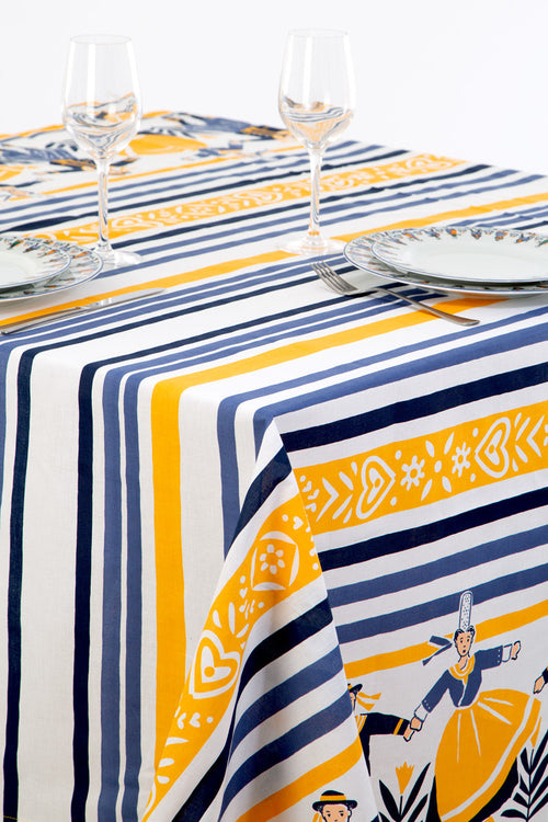 Nappe Bleuenn 150x250cm par Sophie.C - Armor-lux - 1