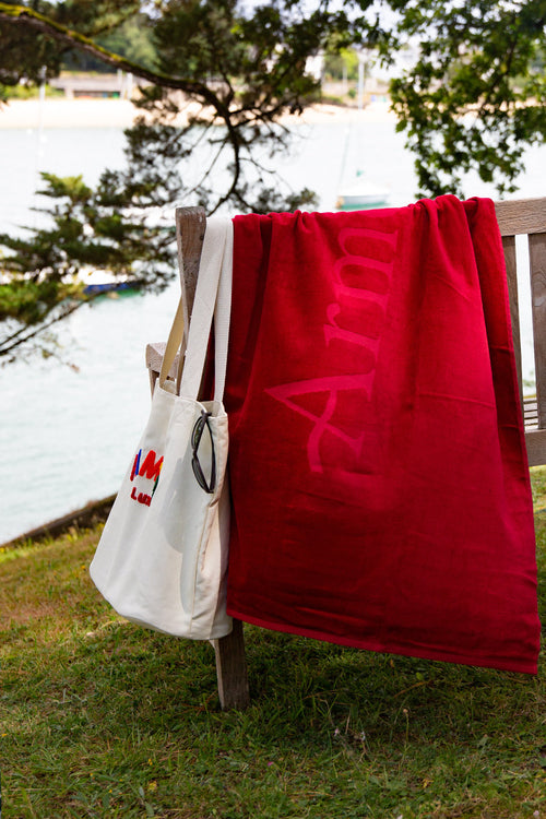 Drap de plage velours 90 x 160 - Armor-lux - 1