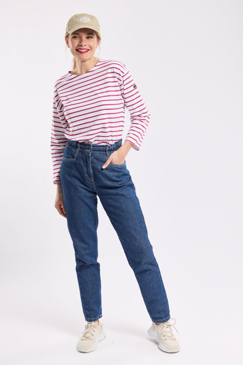 Breton striped shirt with 3/4-length sleeves – cotton - Armor-lux - 2