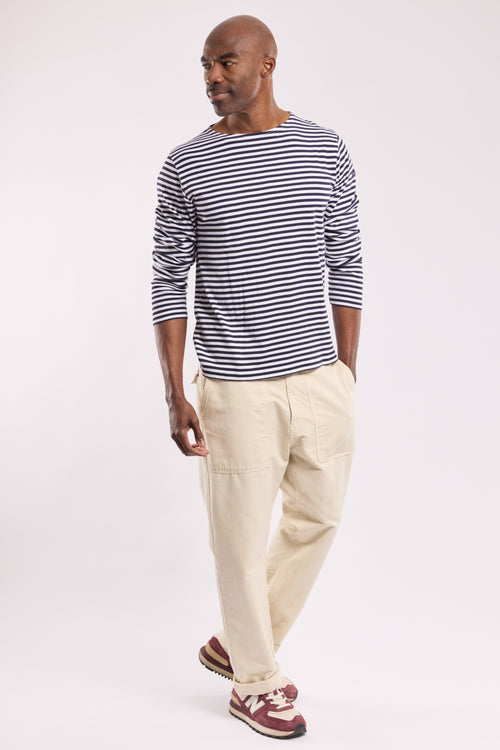 Marinière côte 1x1 - coton léger - Armor-lux - 4