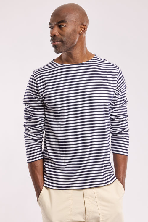 Marinière côte 1x1 - coton léger - Armor-lux - 1