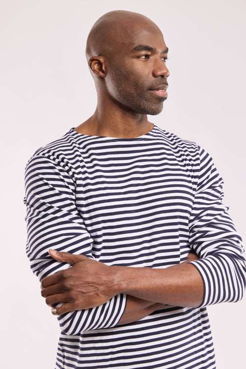 Marinière côte 1x1 - coton léger - Armor-lux - 2