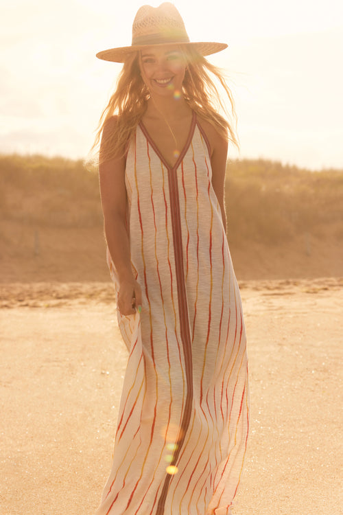 Coeur De Miss - Robe longue Sunrise - Armor-lux - 2