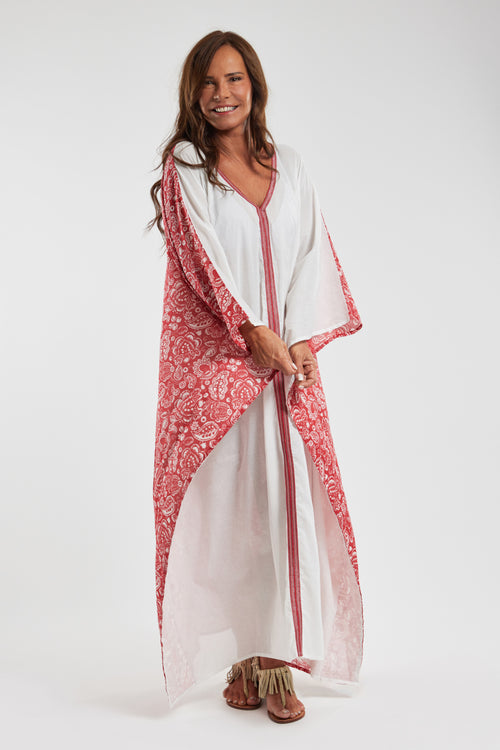Coeur De Miss - Robe caftan recto-verso Joie - Armor-lux - 2