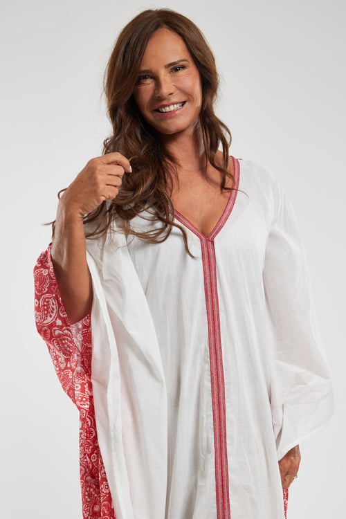 Coeur De Miss - Robe caftan recto-verso Joie - Armor-lux - 3