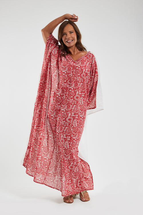 Cœur De Miss - Kaftankleid, beidseitig tragbar „Joie“ - Armor-lux - 1