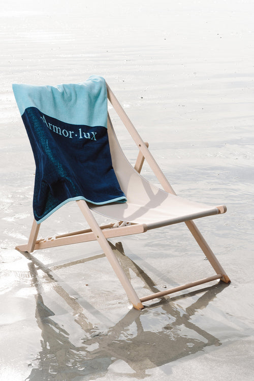 Drap de plage 90x160 cm - coton - Armor-lux - 1