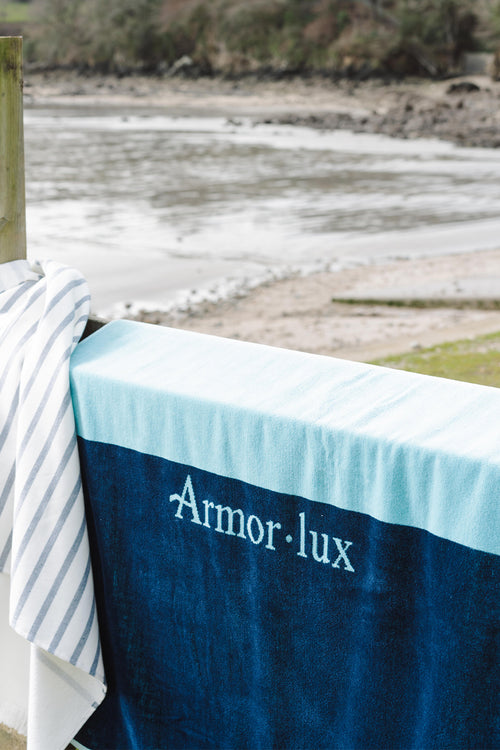 Drap de plage 90x160 cm - coton - Armor-lux - 2