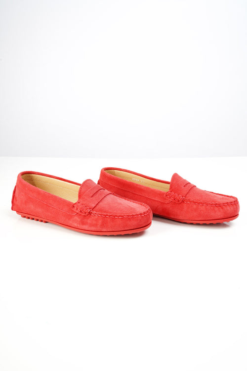 Mocassins suèdine femme - cuir - Armor-lux - 1