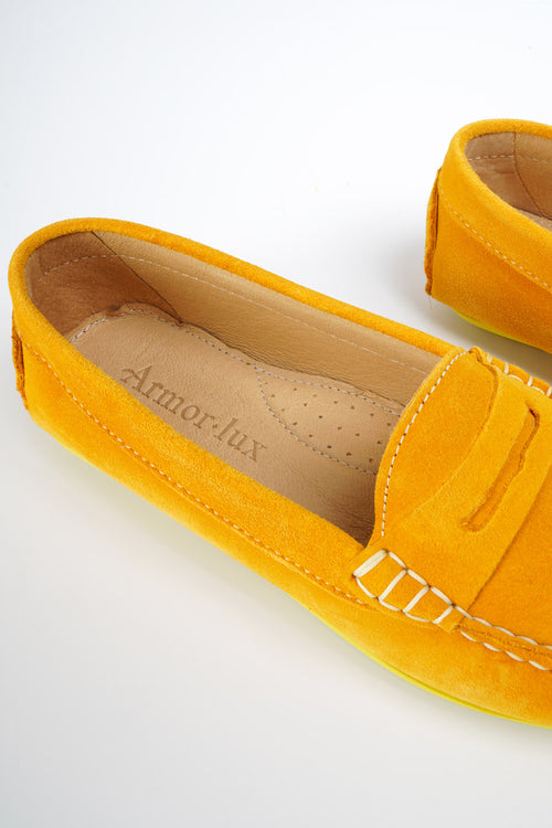 Mocassins suèdine femme - cuir - Armor-lux - 2