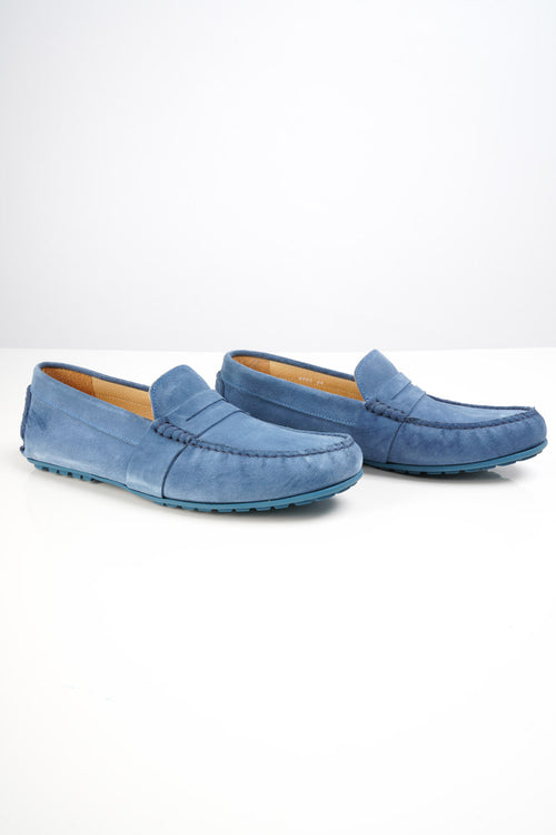 Mocassins suédine homme - cuir - Armor-lux - 1