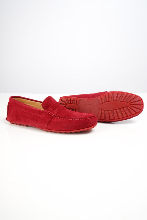 Wildledermokassins für Herren – Leder - Armor-lux - 3